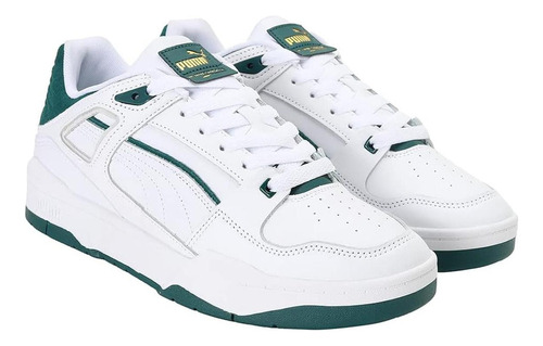 Tenis Puma Slipstream Varsyti Hombre Casual Blanco Verde