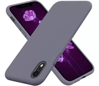 Funda Raizus Para iPhone XR 6.1 (gris Lavanda)
