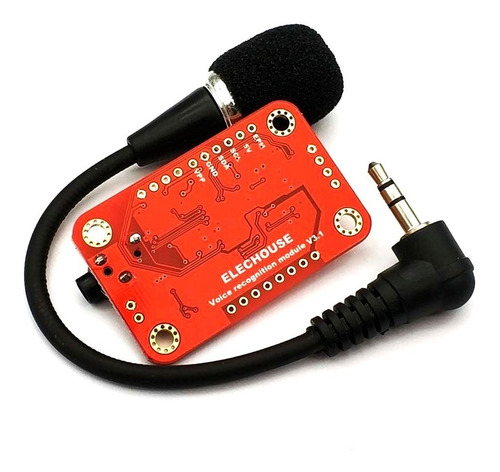 Tecneu Modulo De Reconocimiento De Comandos de Voz Elechouse V3.0 Uart Gpio Pic