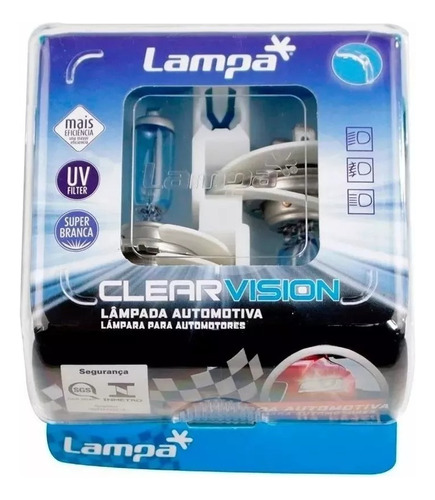 Par De Lâmpadas Super Brancas H3 4300k 12v Lampa 