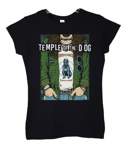 Polera Mujer Temple Of The Dog Live San Francisco Rock Abomi