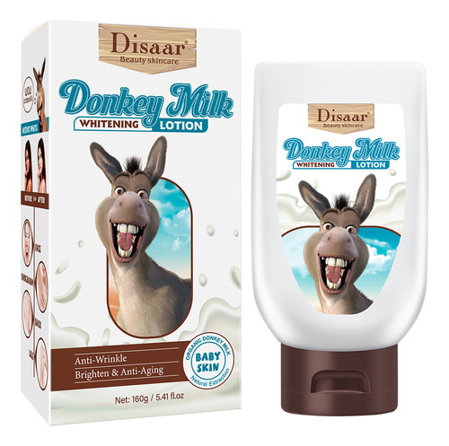 Donkey Milk To Rehydrate And Brighten Body Milk