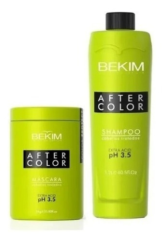 Shampoo After Color Ph Acido X 1200 Ml + Mascara X 1 K Bekim