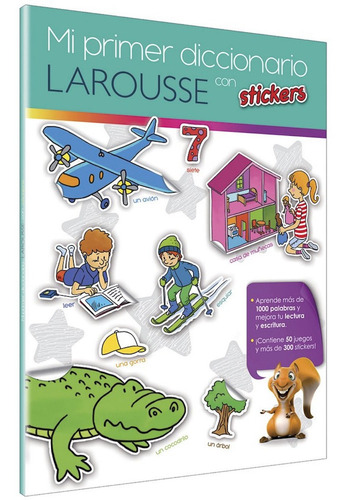 Mi Primer Diccionario Larousse Libro Infantil Con Stickers