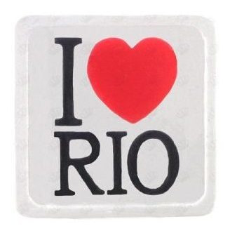 Molde Forma Silicone I Love Rio - Mod03