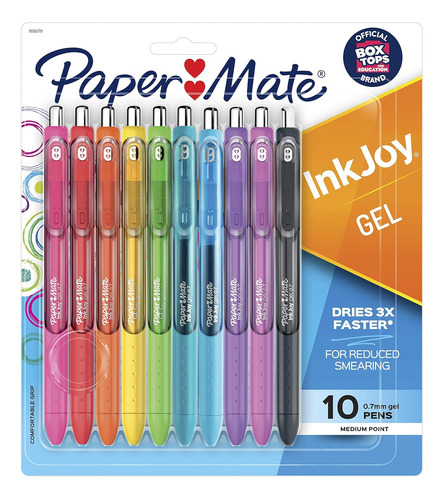 | Inkjoy Pens -bolígrafos De Gel De Punta Mediana