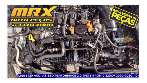 Sucata Audi A3 Sed Perfom 2.0 Tfsi S-tronic 220cv 2020 Pecas