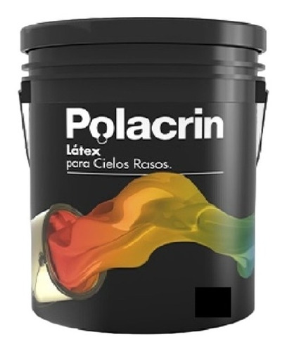 Imagen 1 de 3 de Pintura Latex Cielorraso X 20lt Antihongos Mate Polacrin