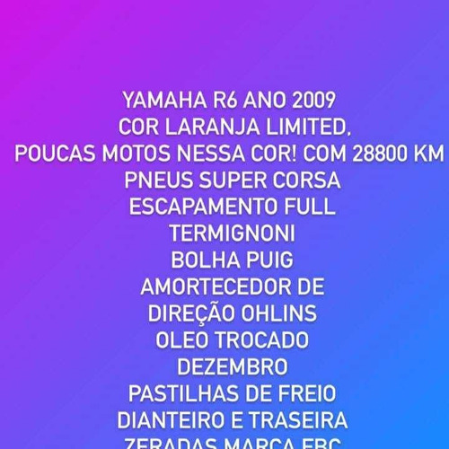 Yamaha R6
