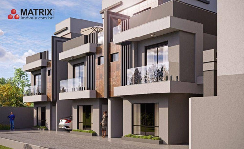 Imagem 4 de 14 de Sobrado À Venda, 174 M² Por R$ 695.000,00 - Hauer - Curitiba/pr - So2570