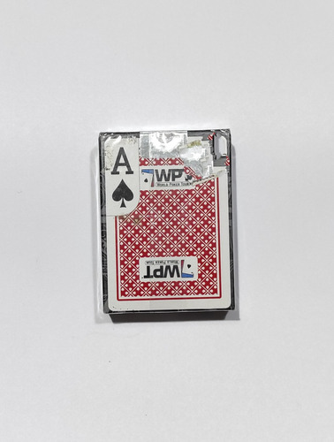 Wpt 100% Plastic Poker Playing Cards. Fournier Made In Spain