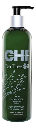 Champú Chi Con Aceite De Árbol De Té 340 Ml