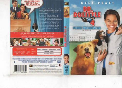 Dr. Dolittle 4 Perro Presidencial - Dvd Original - Mcbmi