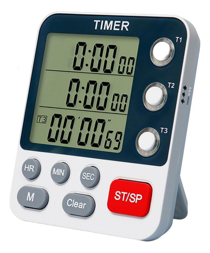 Temporizador Digital De Três Canais, Lembrete De