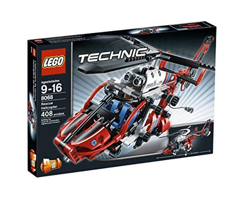 Lego Technic 8068 Helicóptero De Rescate