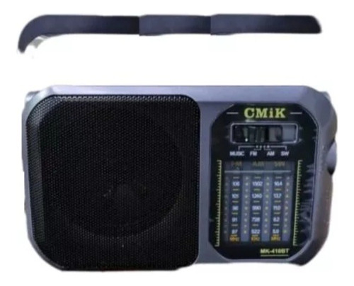 Radio Y Linterna 3bandas Am Fm Sw Recargable Usb 