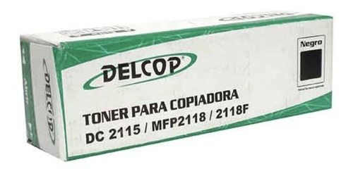Toner Delcop Dc2115 Negro Dc2115 Mf2118 2118f
