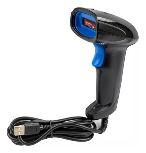 Leitor Código De Barras Usb 1d - A6787 Cor Preto 127v