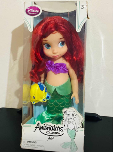 Muñeca Disney Store Animators Ariel Sellada Sin Abrir