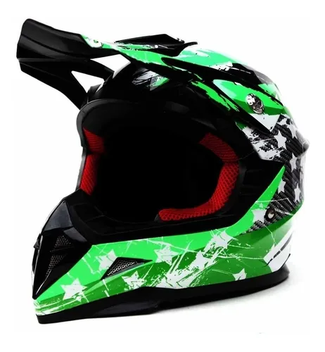 Casco Motocross Yema Niño Ym211 Cross Enduro Solo Fas Motos