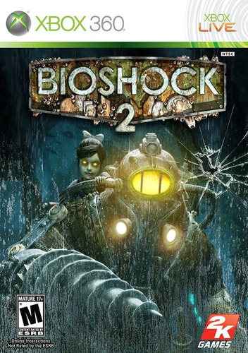 Bioshock 2 Xbox 360 Jogo Completo Original Mídia Física