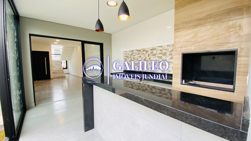 Imagem 2 de 30 de Excelente Casa Nova De Alto Padrão No Condomínio Reserva Da Mata | Bairro Corrupira | Jundiaí | São Paulo - Ca01146 - 71169094