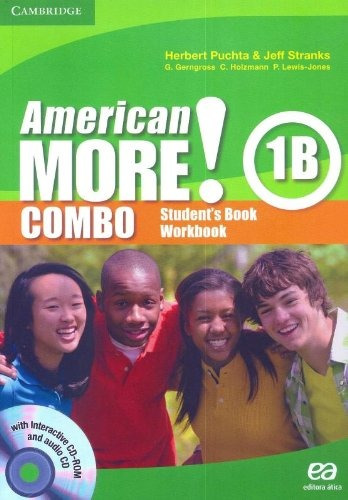 American More! Combo 1B, de Puchta, Herbert. Série American More! Combo (1B), vol. 1B. Editora Somos Sistema de Ensino, capa mole em inglês, 2013