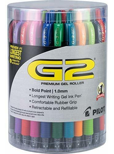 Bolígrafos De Tinta De Ge Pilot G2 Premium Gel Ink Pens, Bol