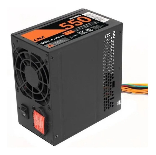 Imagen 3 de 3 de Fuente de alimentación para PC LNZ PX550-FS 550W 115V/230V