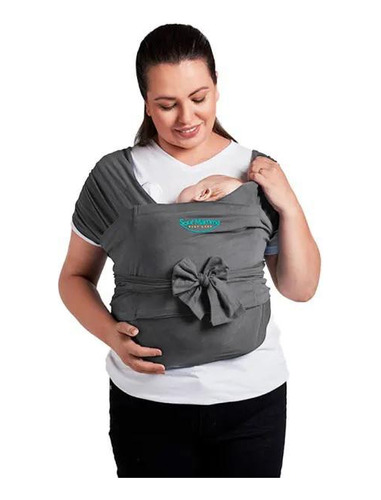 Sling Canguru Cinza Midnight Soul Mamma G