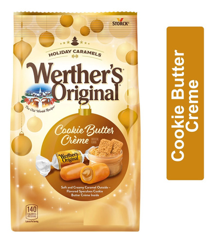 Caramelos Werther's Original Sabor Cookie Butter Creme 63g