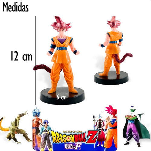 Muñeco Goku Fase Dios Dragón Ball Z Coleccionable - Otec | Cuotas sin interés Muñeco Goku Fase Dios Dragón Ball Z Coleccionable - Otec | Cuotas sin interés