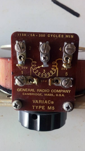 Variac Genealrradio Company Made In Usa