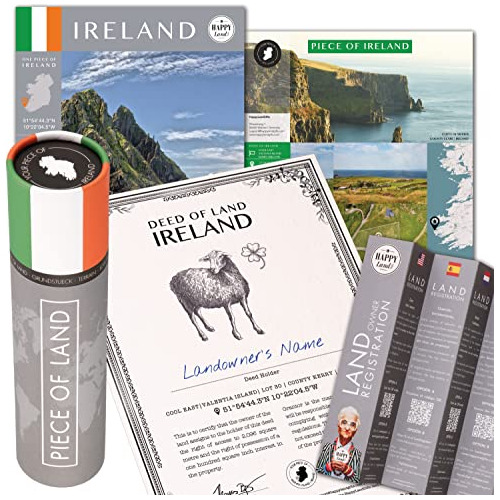 ® Real Piece Of Land - Ireland | Unusual Gift For Fami...