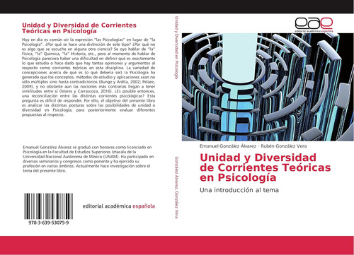 Libro: Unidad Y Diversidad De Corrientes Teóricas En Una Al