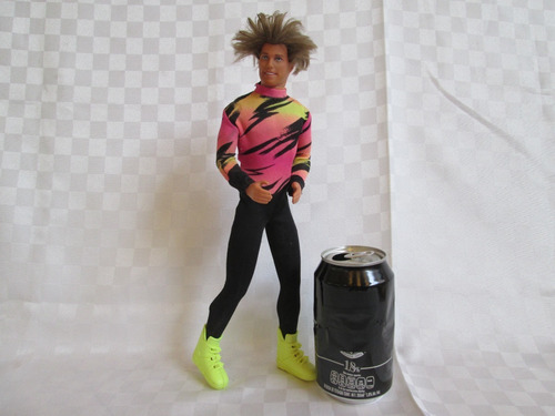 Ken Mattel 1990 - Muñecas Barbie Articuladas 30 Cm. (Usado)