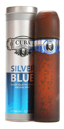  Cuba Silver Blue Eau de toilette para  hombre