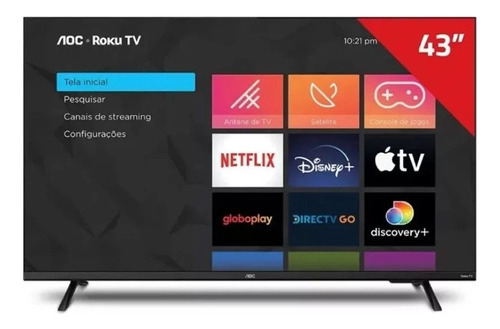 Smart Tv 43 Fhd Roku