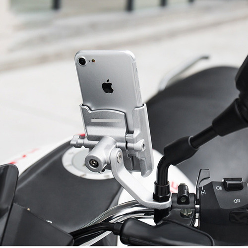 Soporte De Celular Para Moto / Soporte De Aluminio