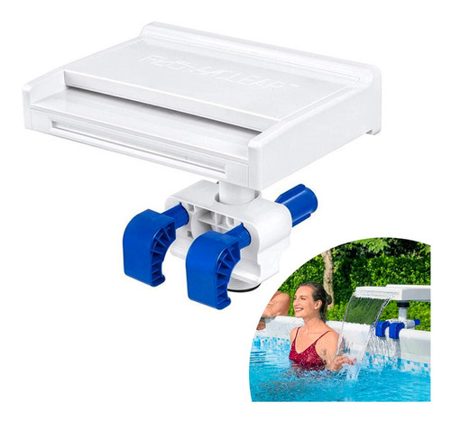 Cascata Com Led Colorido Para Piscinas Bestway Inflável