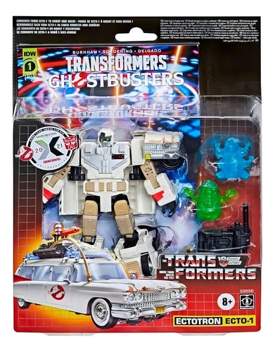 Transformers Cazafantasmas Ectotron Ecto1 Sellado Ulident (Usado)