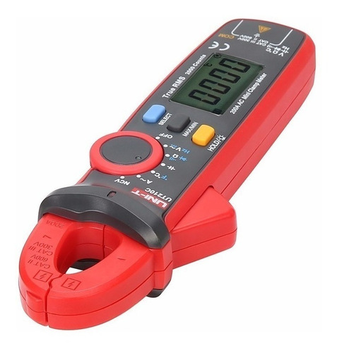 Imagen 2 de 3 de Mini Pinza Amperimétrica Digital Uni-t Ut210c 200a