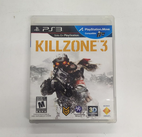 Killzone 3 Ps3 Físico Usado