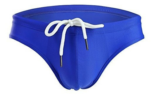 Código De Verano Mens Swim Sólido Breves Drawstring Fzsfd