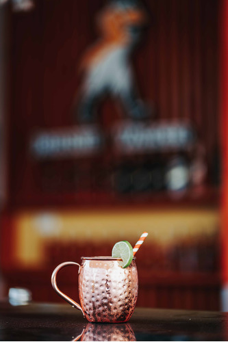 Caneca Barril De Cobre Original Moscow Mule