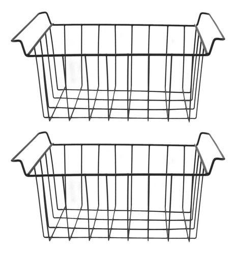 Cesta Metálica De Alambre Para Congelador, 2 Unidades, Con R