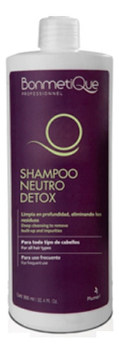 Shampoo Neutro Detox X 900ml Bonmetique
