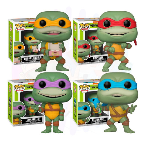 ¡Funko Pop de las Tortugas Ninja! Coleccionable de Leonardo Donatello
