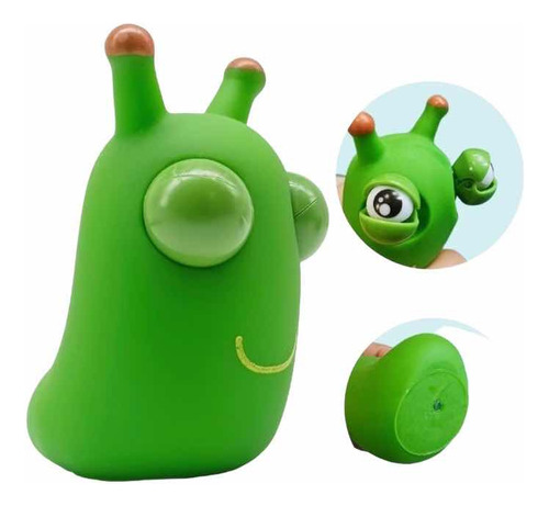 Juguete Antiestrés Gusano Bicho Ojos Popping Eyes Squishys