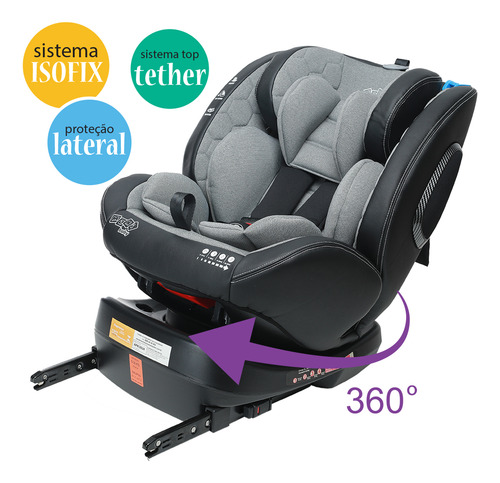 Cadeira Bebe Carro Até 36kgs Isofix Max360 Maxi Baby